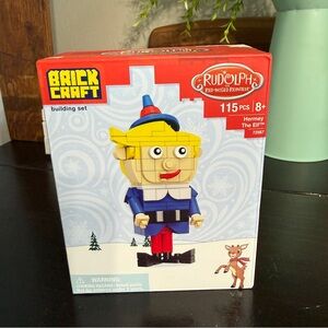 NEW BrickCraft 72567 Rudolph HERMEY THE ELF 115pc Holiday Building Set